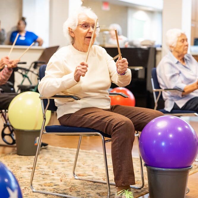 happy-exercise-the-gables-at-cobb-village