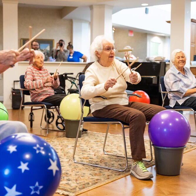drumming-the-gables-at-cobb-village